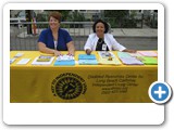 Carolyn & Felicita at the Veteran’s Stand Down